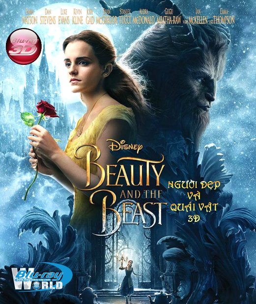 D331.Beauty and the Beast 2017 - Người Đẹp Và Quái Vật 3D25G (DTS-HD MA 7.1)
